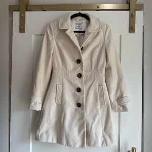 Women's Cream Winter Coat